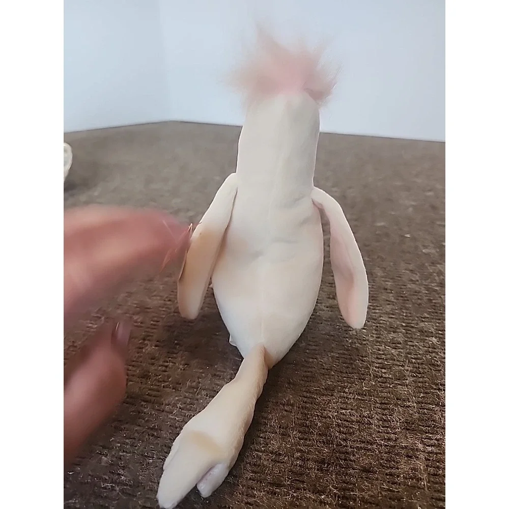 Ty Beanie Babies Kuku Cockatoo Bird #628 Retired